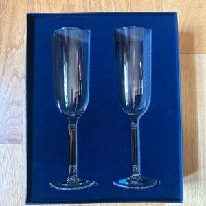 Tiffany & Co. Elegant Champagne Flutes